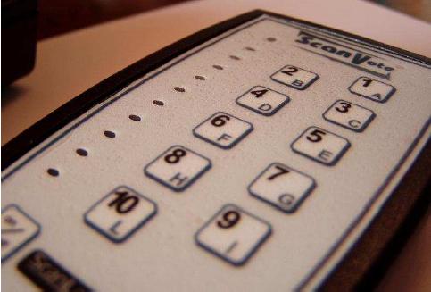 telecomando a 10 tasti e leds ScanLabs ScanVote
